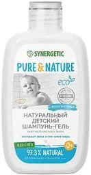 Шампунь-гель натуральный детский Synergetic Pure & Nature, с рождения, 250мл