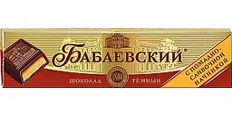 Шоколад темный Бабаевский с помадно-сливочной начинкой, 50г