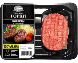 Котлеты Ближние горки с говядиной, 360г