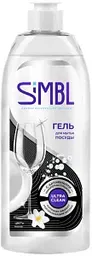 Гель для мытья посуды, овощей, фруктов и детских игрушек Simbl цветы, 450мл