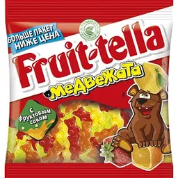 Мармелад жевательный Fruit-tella Медвежата, 150г