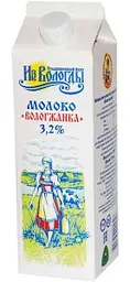 Молоко Вологжанка 3,2%, 970мл