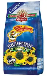 Семечки От Мартина отборные обжаренные с солью, 300г