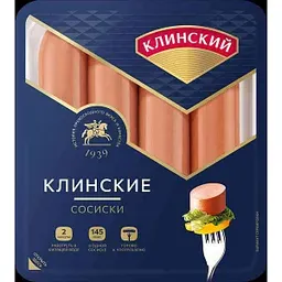Сосиски вареные Клинский Клинские, 410г