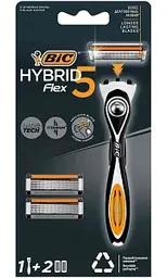 Бритвенный станок Bic Hybrid 5 Flex, 2 кассеты