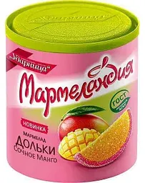 Мармелад Ударница Мармеладия Сочное манго, 250г