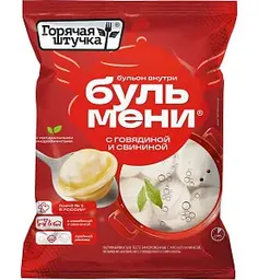 Бульмени Горячая штучка с говядиной и свининой, 400г