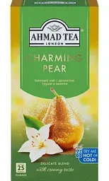 Чай зеленый Ahmad Tea Charming Pear, 25х1,5г