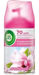 Освежитель воздуха Air Wick Розовая магнолия и цветущая вишня сменный баллон, 250мл