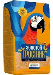 Сахар тростниковый Золотой Тростник нерафинированный, 900г
