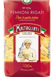 Макаронные изделия Maltagliati Перья рифлёные №074, 450г