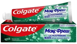 Зубная паста Colgate Макс Фреш нежная мята с освежающими кристаллами, 100мл