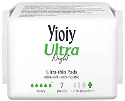 Прокладки Yioiy Ultra ночные, 7шт.