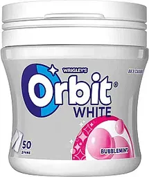 Жевательная резинка Orbit White Bubblemint, 68г