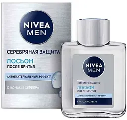 Лосьон после бритья NIVEA MEN Серебряная защита, 100мл