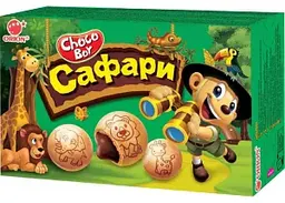 Печенье Orion Choco Boy Сафари, 42г