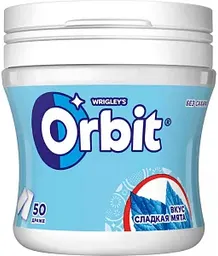 Жевательная резинка Orbit Сладкая мята, 68г