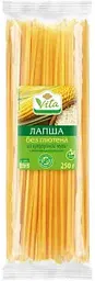 Макаронные изделия из кукурузной муки Лапша Глобус Вита с добавлением рисовой муки без глютена, 250г