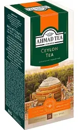 Чай чёрный Ahmad Tea Ceylon Tea, 25×2г