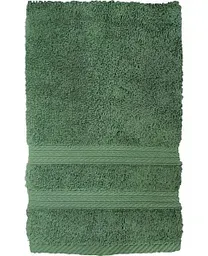 Полотенце махровое Глобус цвет: серо-зелёный, 30×70 см