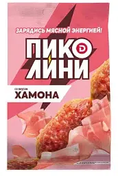 Колбаски сырокопчёные Дымов Пиколини Хамон, 50г