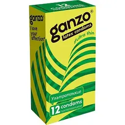 Презервативы Ganzo Ультратонкие, 12шт.