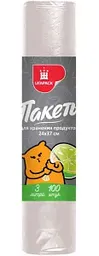 Пакеты фасовочные для продуктов Ufapack 24×37см в рулоне, 100шт.