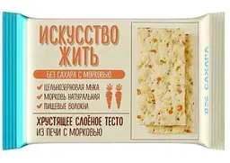 Десерт слоеный Искусство жить с морковью без сахара, 200г