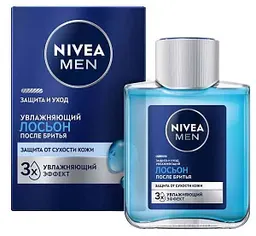 Лосьон после бритья NIVEA MEN Защита и уход с алоэ вера увлажняющий, 100мл