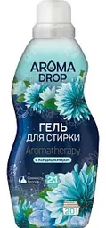 Гель для стирки + кондиционер 2 в 1 Aroma Drop Aromatherapy Свежесть лотоса, 1000г