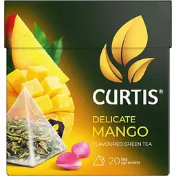 Чай зелёный Curtis Delicate Mango, 20×1,8г