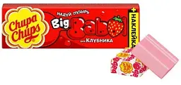 Жевательная резинка Chupa Chups Биг Бабол Клубника, 20г