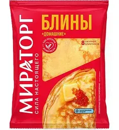 Блины Мираторг Домашние замороженные, 400г