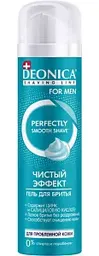 Гель для бритья для проблемной кожи Deonica For Men Чистый эффект, 200мл