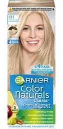 Крем-краска для волос осветляющая Garnier Color Naturals 111 Платиновый блонд, 110мл