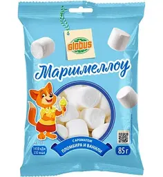 Маршмеллоу Глобус с ароматом пломбира и ванили, 85г