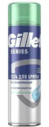 Гель для бритья восстанавливающий Gillette Series с экстрактом зеленого чая, 200мл