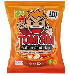 Лапша King Thai Сливочный Том Ям, 60г