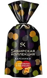Вареники Сибирская коллекция с картофелем и лисичками, 700г