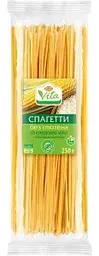 Макаронные изделия из кукурузной муки Спагетти Глобус Вита с добавлением рисовой муки без глютена, 250г
