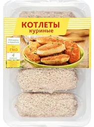 Котлеты куриные Троекурово, 500г