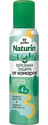 Аэрозоль от комаров Gardex Naturin Бережная защита, с 6 лет, 150мл
