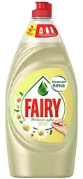 Гель для мытья посуды пена-эффект Fairy Нежные руки Ромашка и витамин Е, 900мл