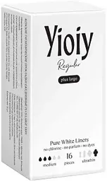 Прокладки ежедневные Yioiy Regular Plus Large, 16шт.