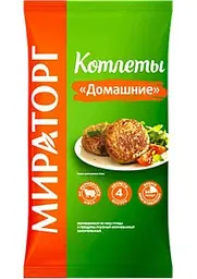 Котлеты Мираторг Домашние из мяса птицы и говядины, 300г