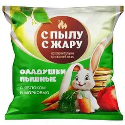 Оладьи С пылу С жару с яблоком и морковью, 240г