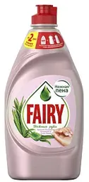 Средство для мытья посуды Fairy Нежные руки аромат Розового Жасмина и Алоэ Вера, 450мл