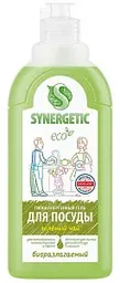 Средство для мытья посуды и детских игрушек Synergetic Зеленый чай, 500мл