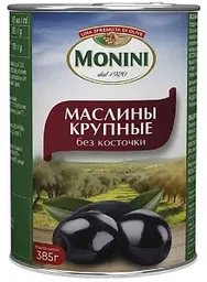 Маслины крупные Monini без кости, 385г