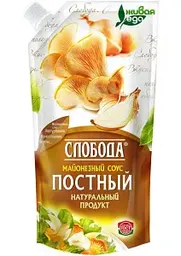 Соус майонезный Слобода Постный 56%, 200мл